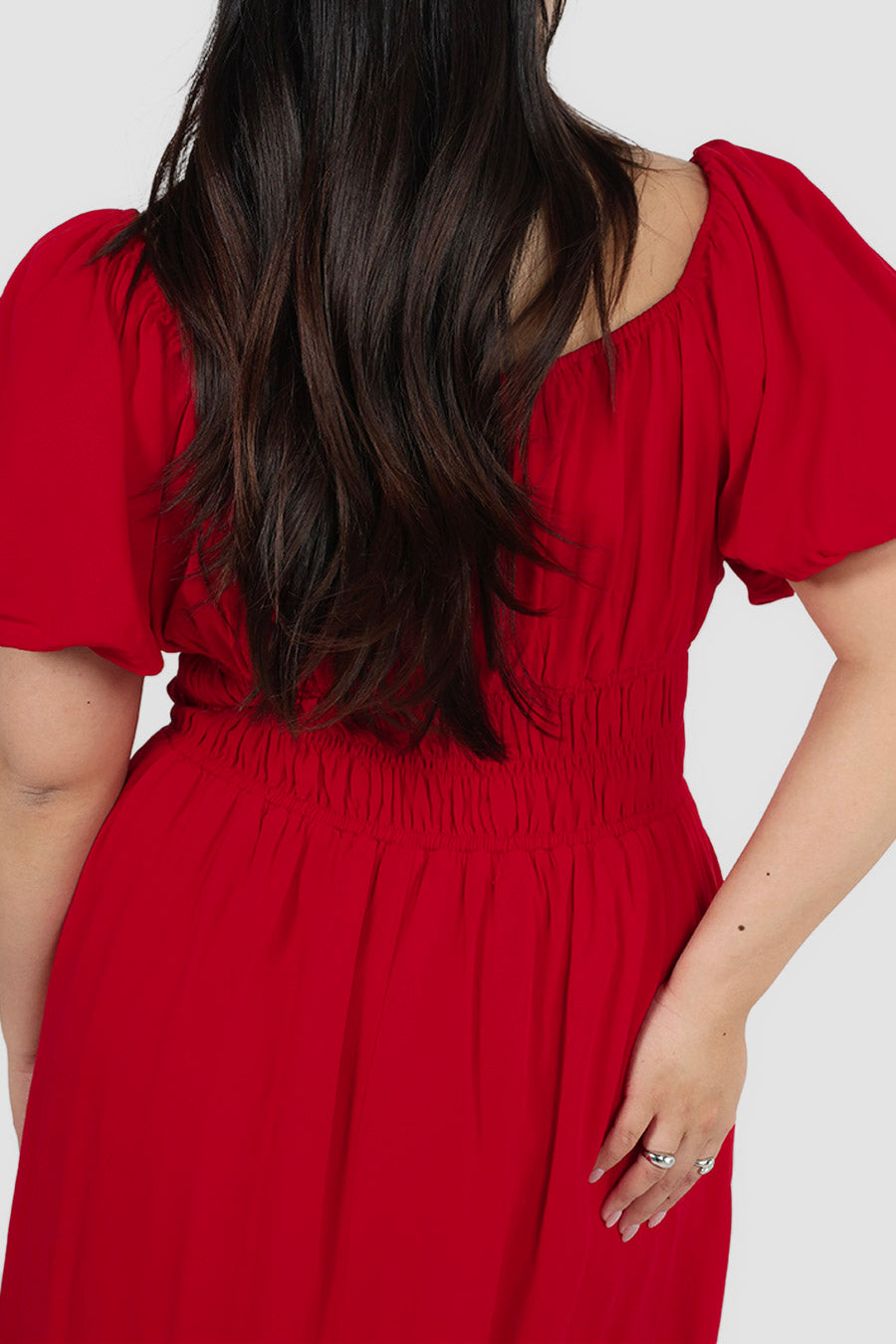 LUMA DRESS RED