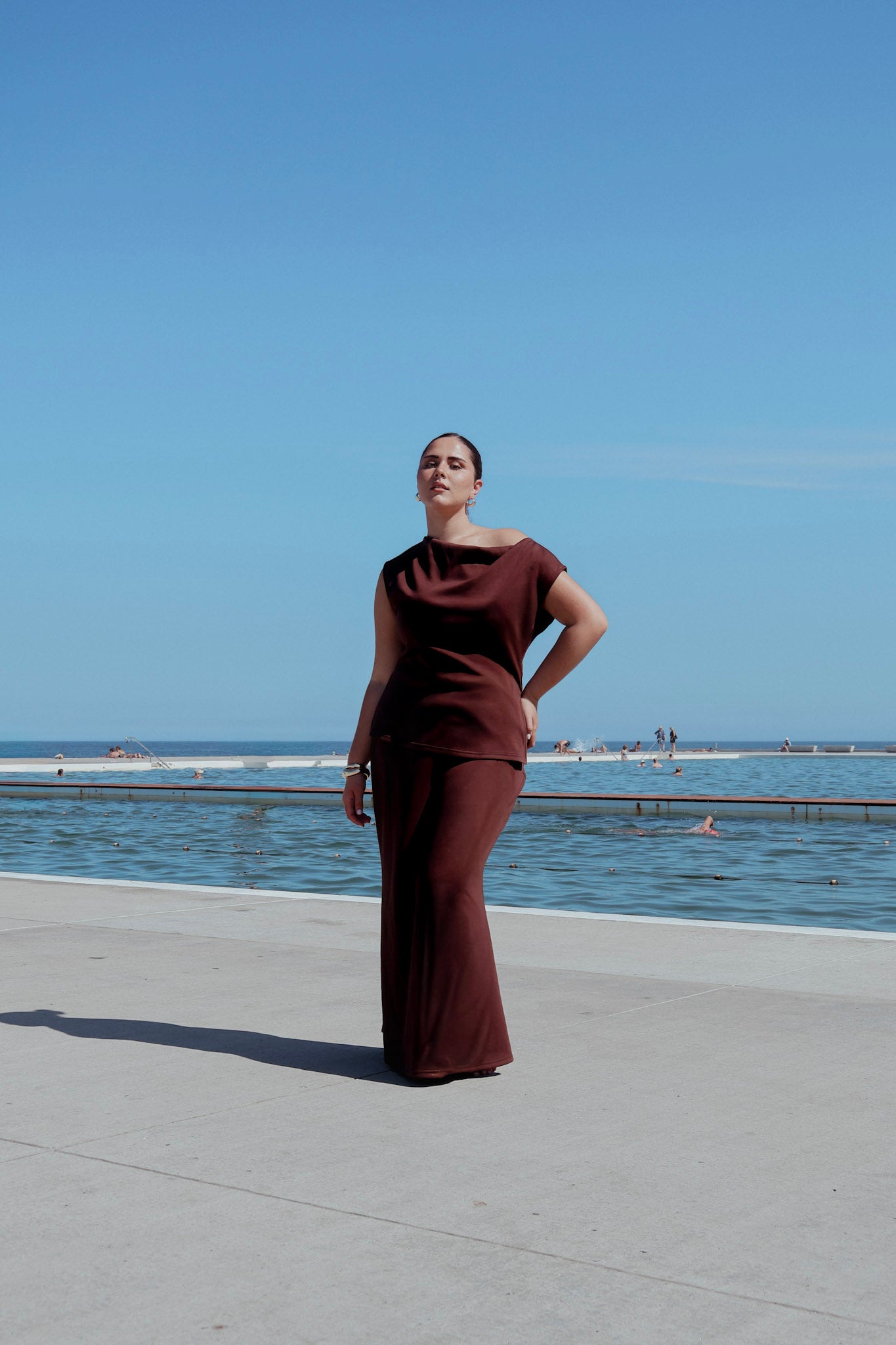 CALAIS SKIRT ESPRESSO