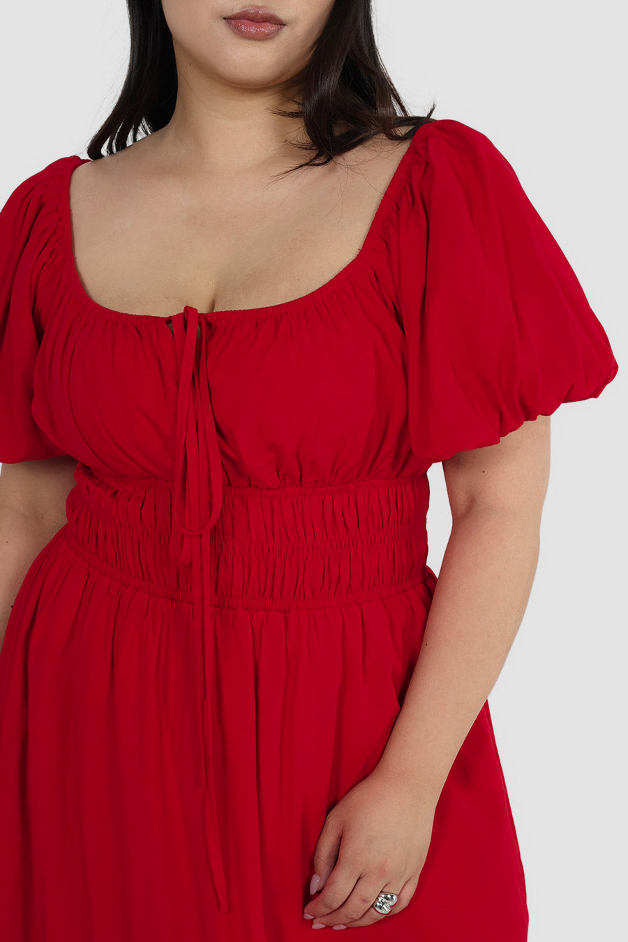 LUMA DRESS RED