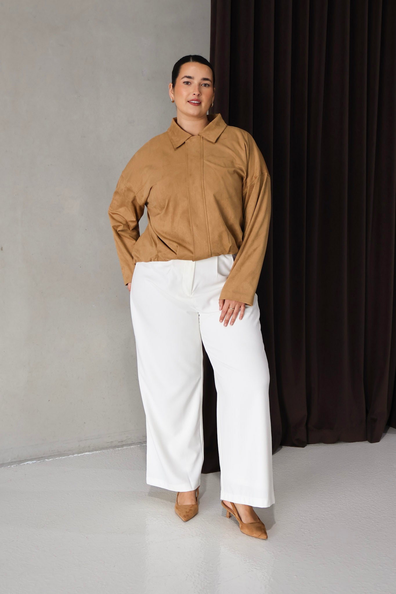 RORY BOMBER JACKET TAN