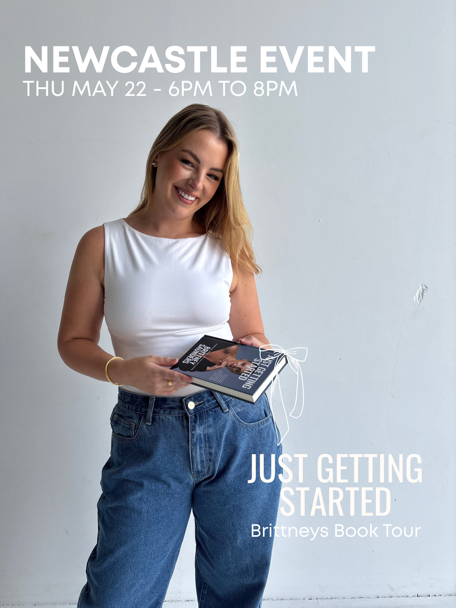NEWCASTLE | MAY 22 6PM-8PM | BRITTNEYS BOOK EVENT TICKET
