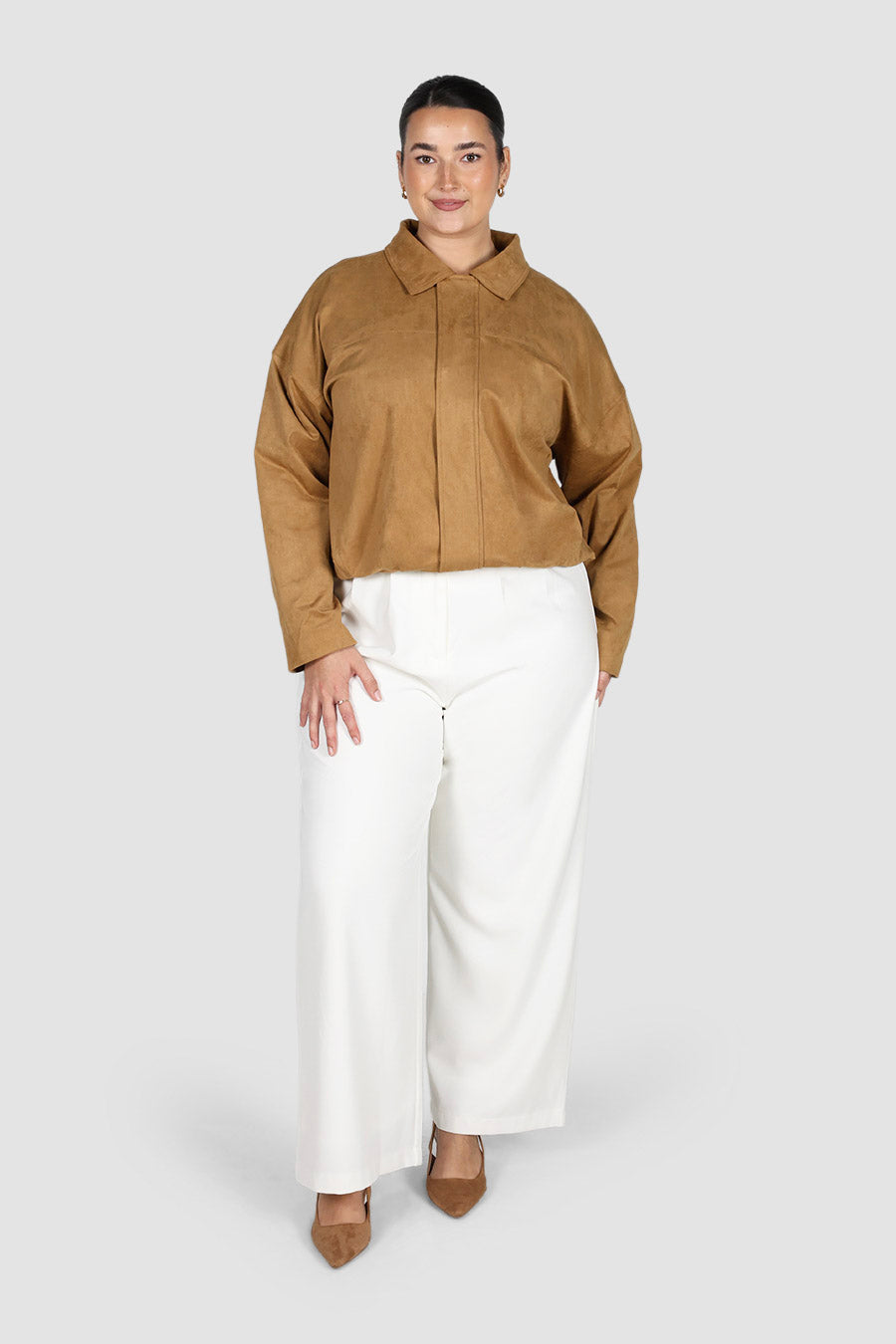 RORY BOMBER JACKET TAN
