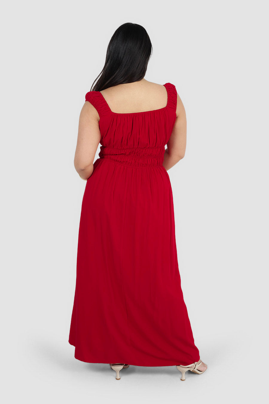 ROUX DRESS RED
