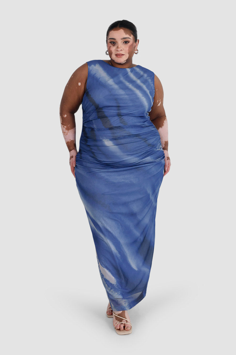 SELAYA DRESS AZURE WASH