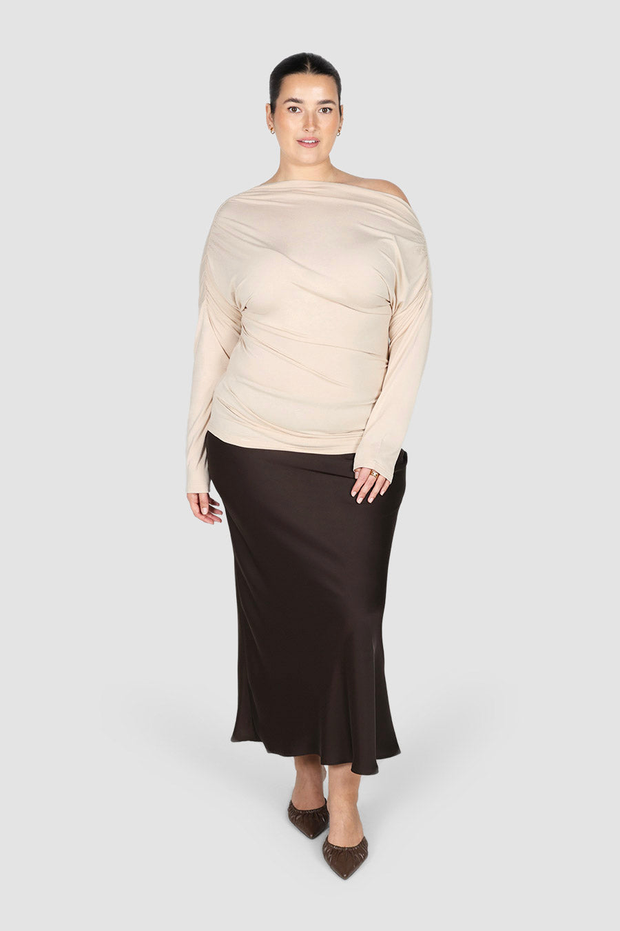 AVENDI L/S TOP BONE