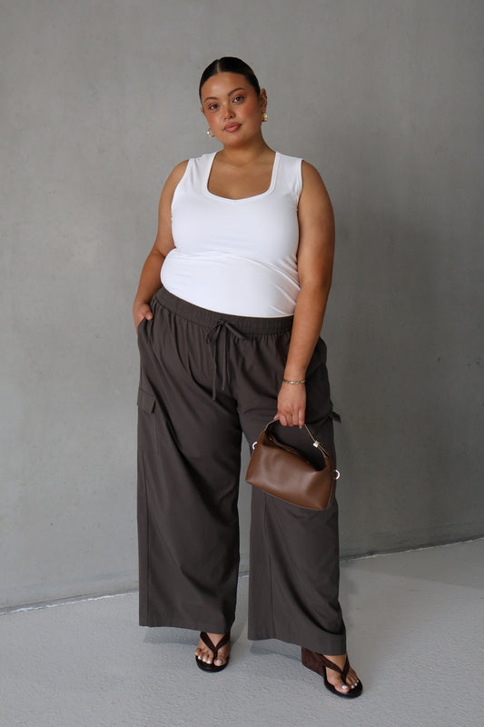 RENLY UTILITY PANT MOSS GREY