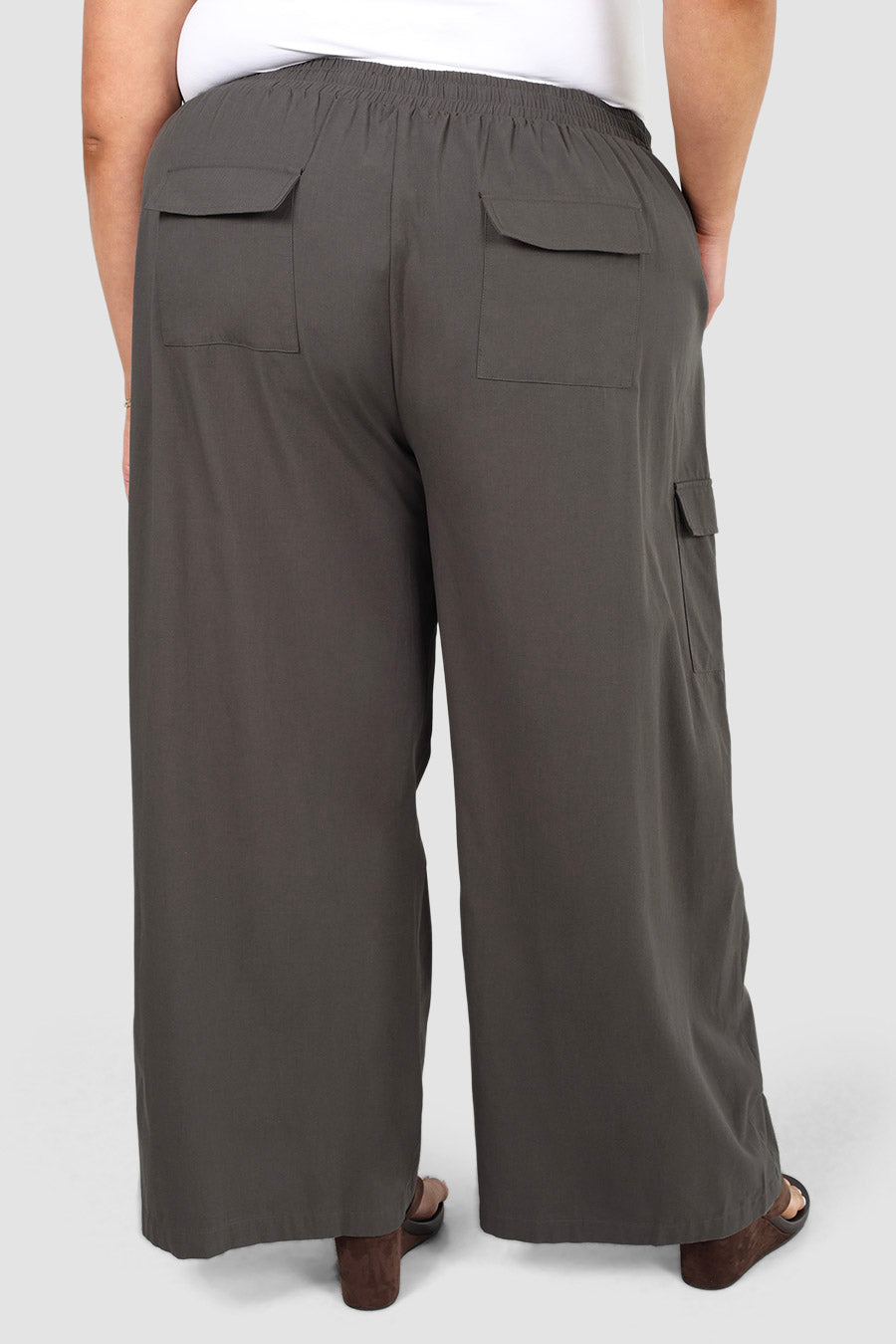 RENLY UTILITY PANT MOSS GREY