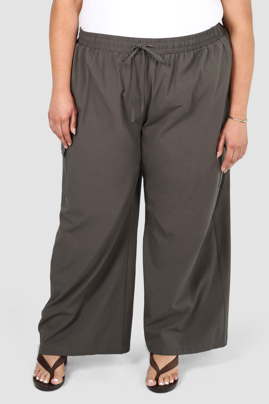 RENLY UTILITY PANT MOSS GREY