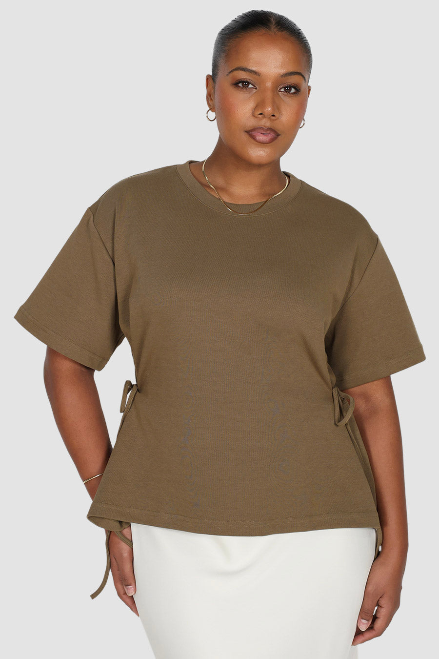 LEVI CINCH TEE OLIVE