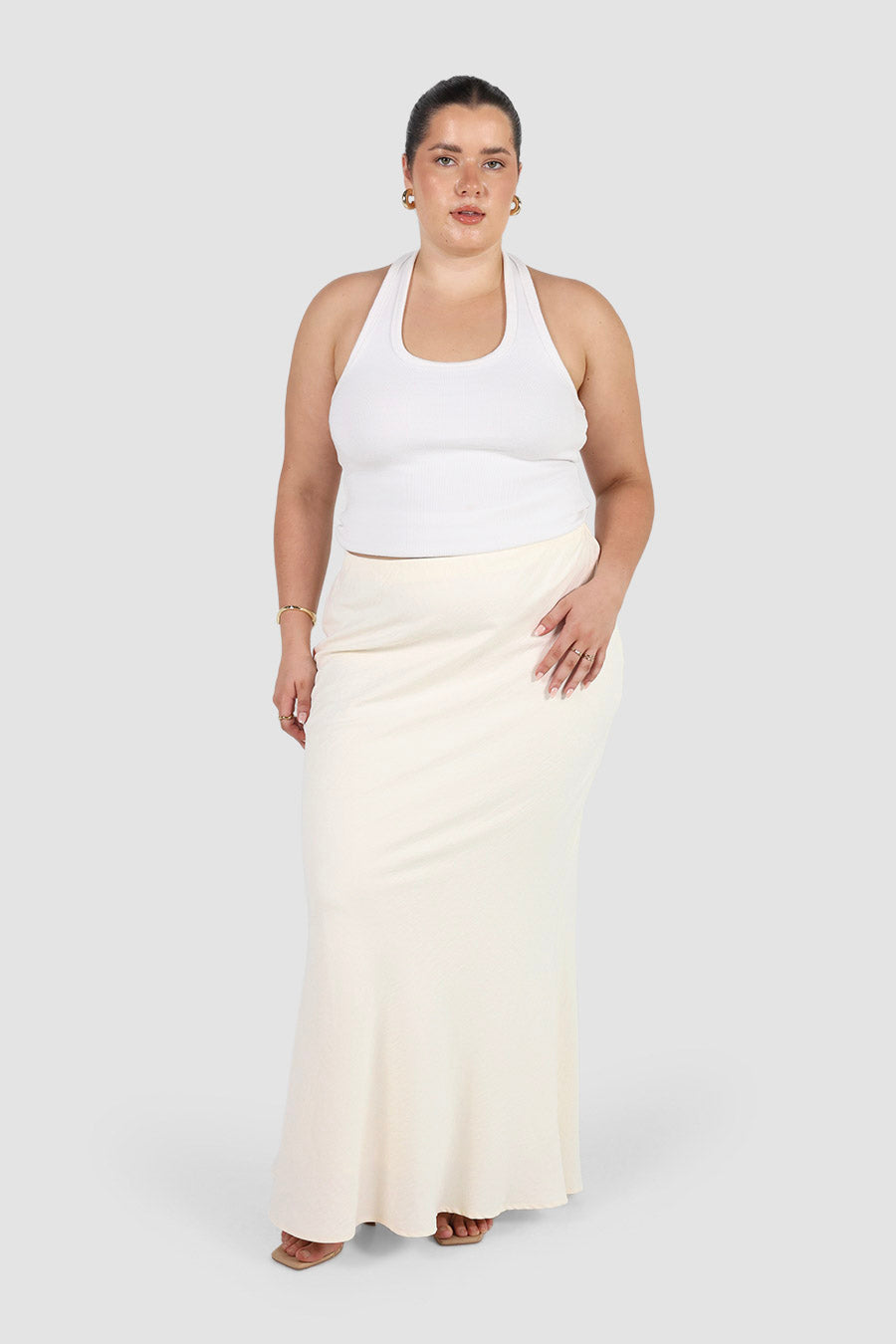 INDI SKIRT BUTTERCREAM