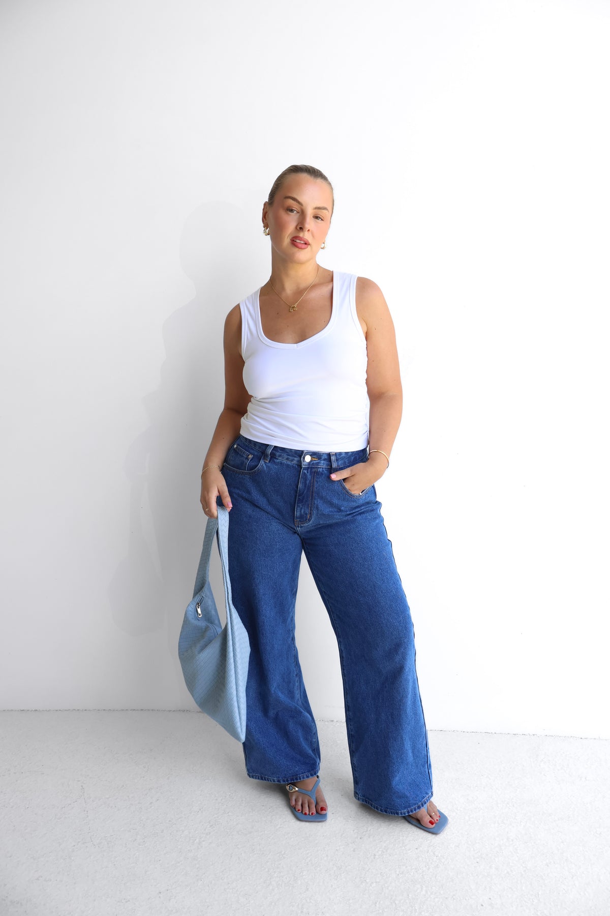 BROOKS JEAN CLASSIC BLUE