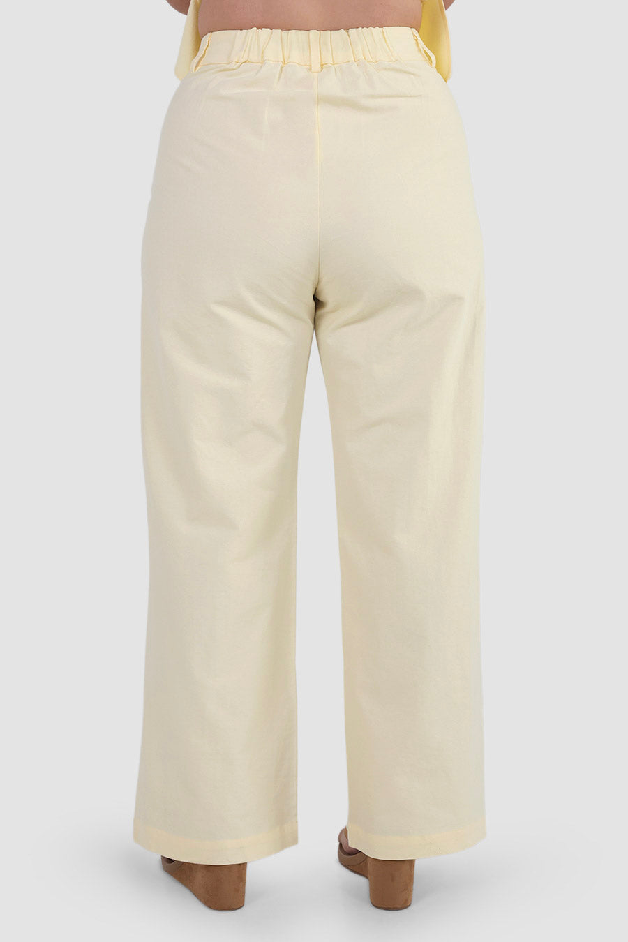 ARIE PANTS SOFT YELLOW
