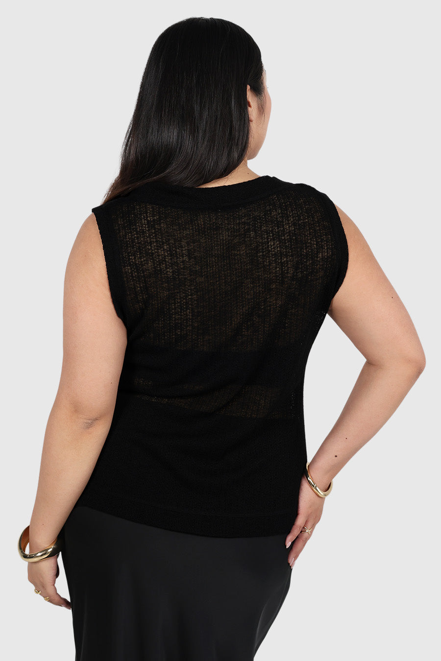 ALBA TOP BLACK
