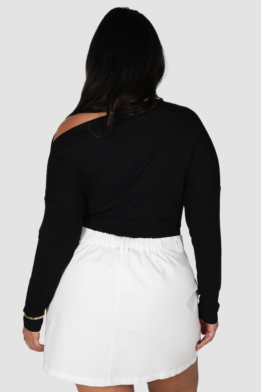 AVENDI L/S TOP BLACK
