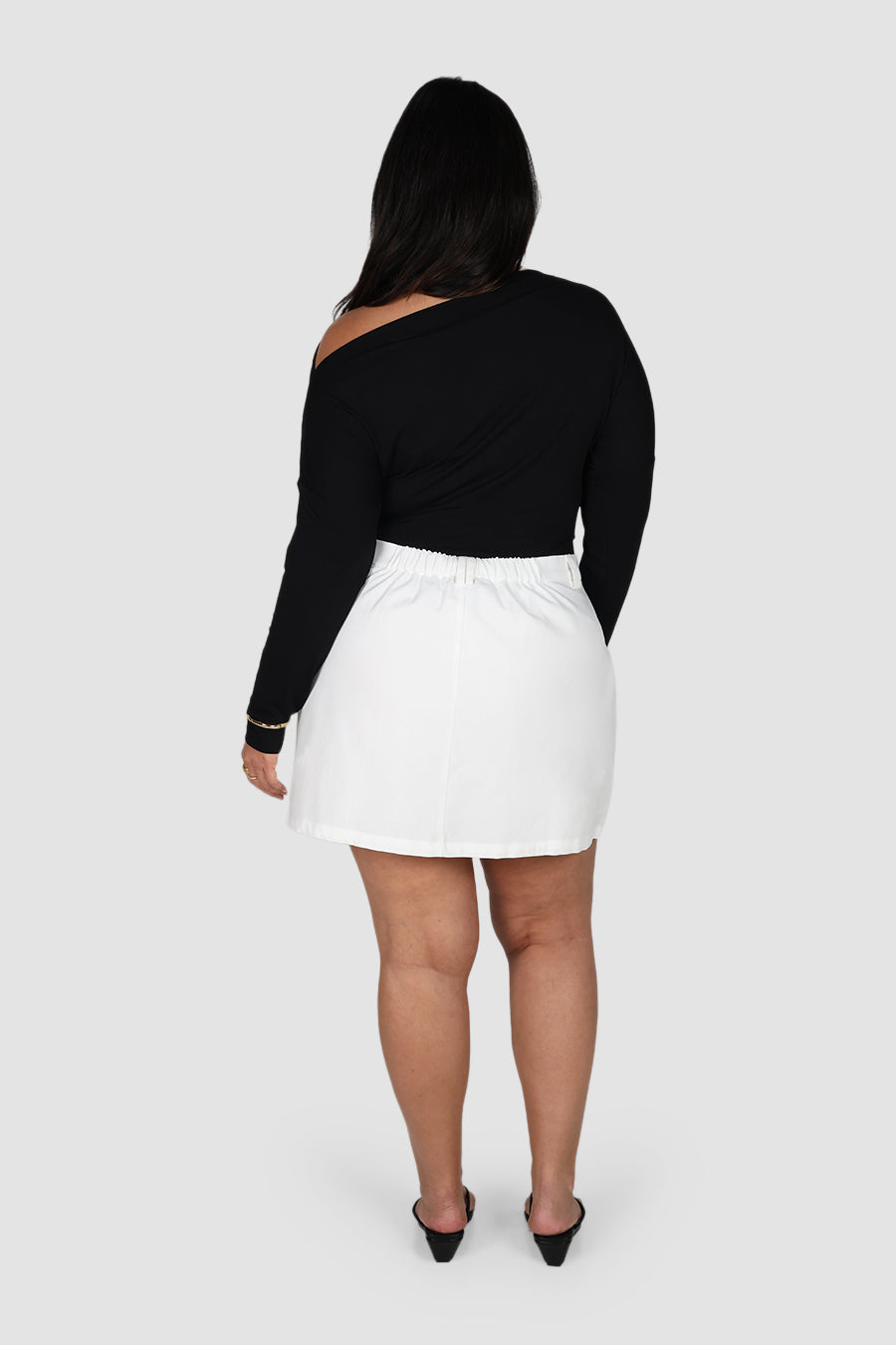AVENDI L/S TOP BLACK
