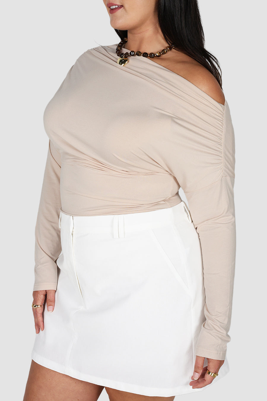 AVENDI L/S TOP BONE