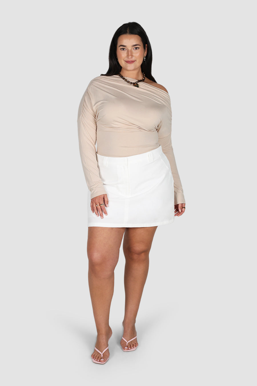 AVENDI L/S TOP BONE