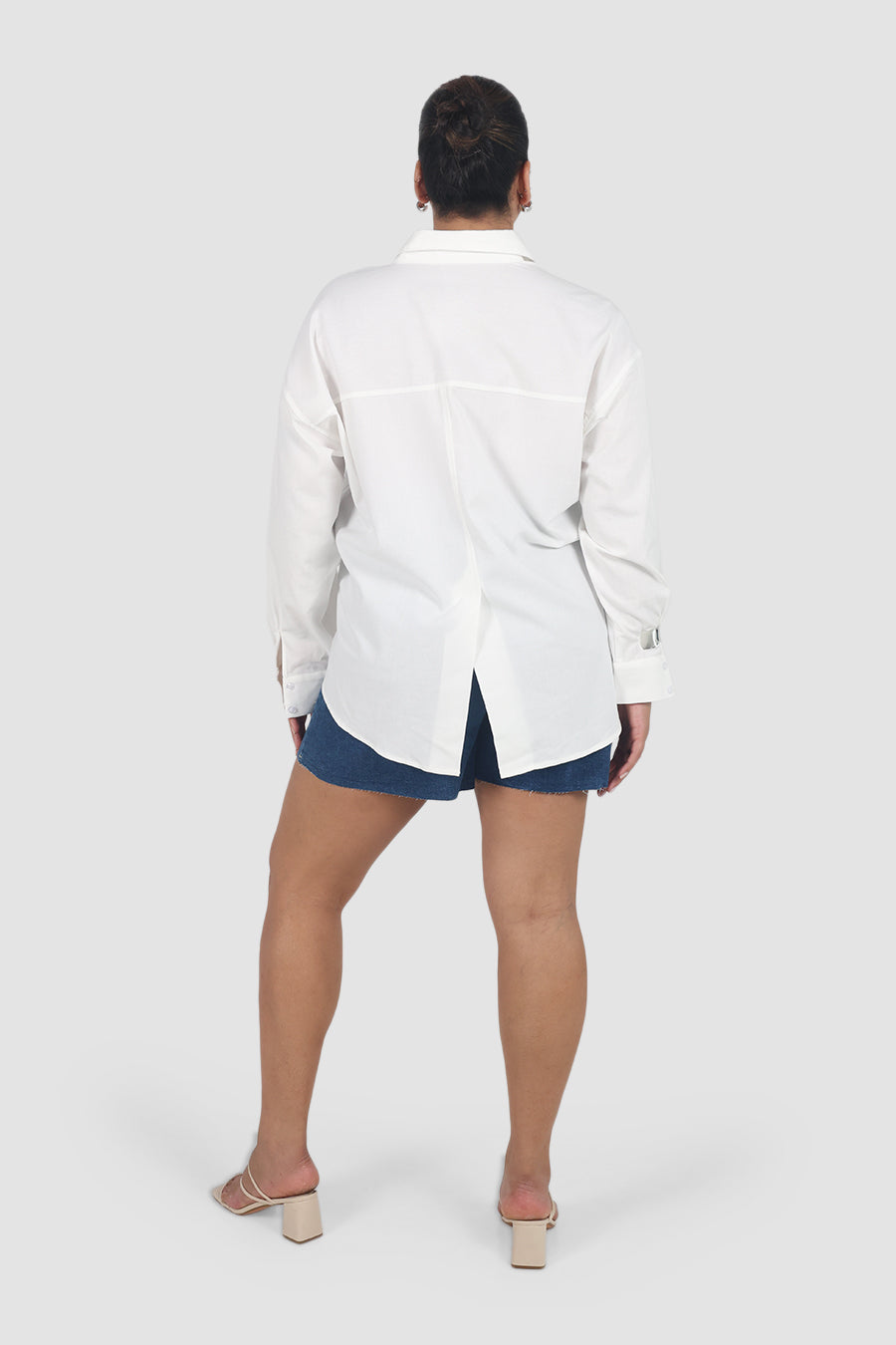 BEXLEY BUTTON SHIRT WHITE