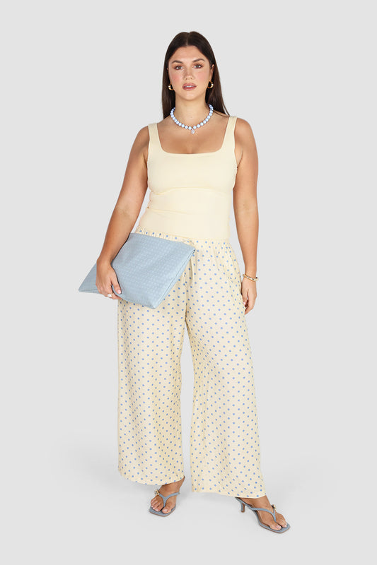 BENNI PANT BLUE POLKA