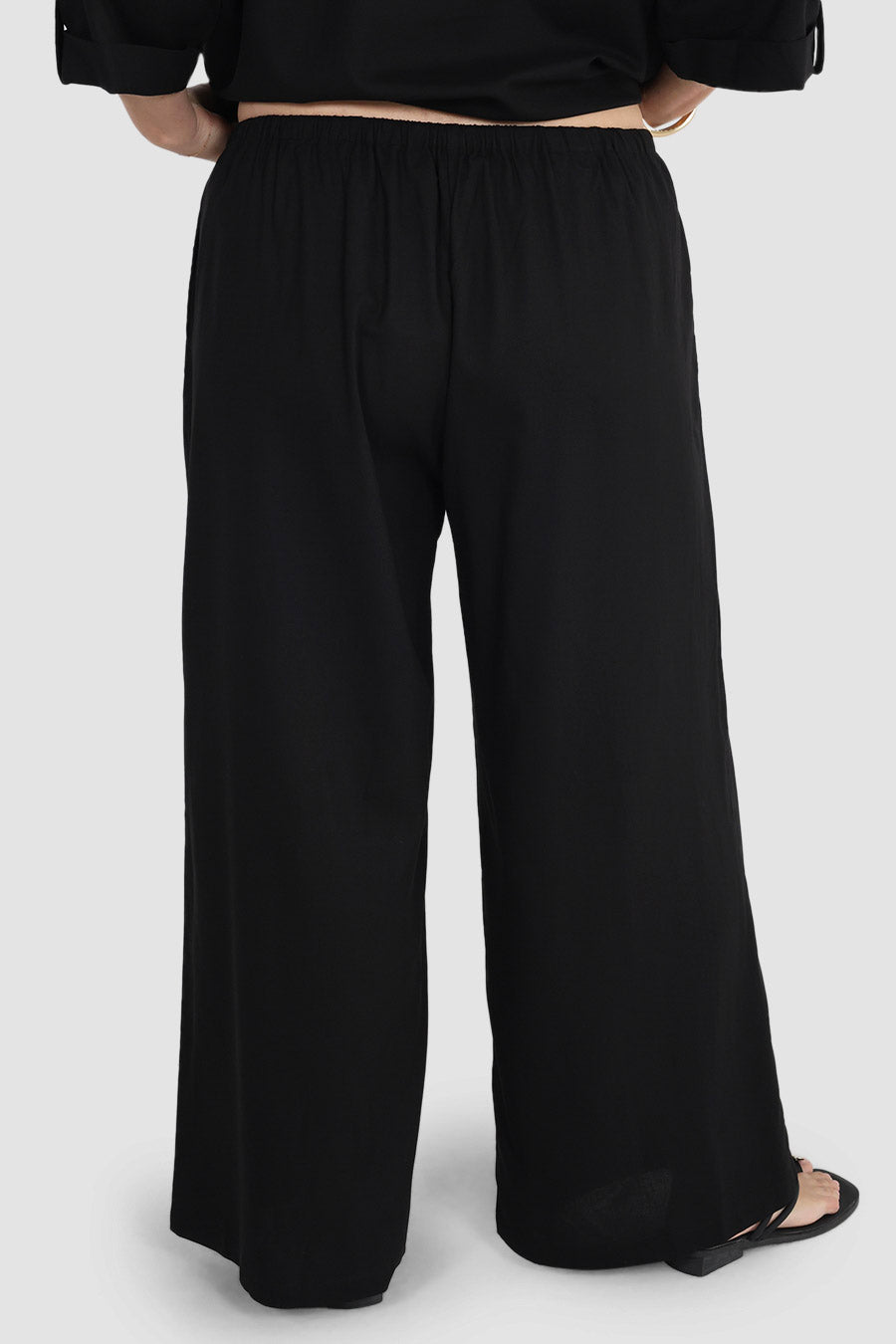 BYRON WIDE LEG PANT BLACK