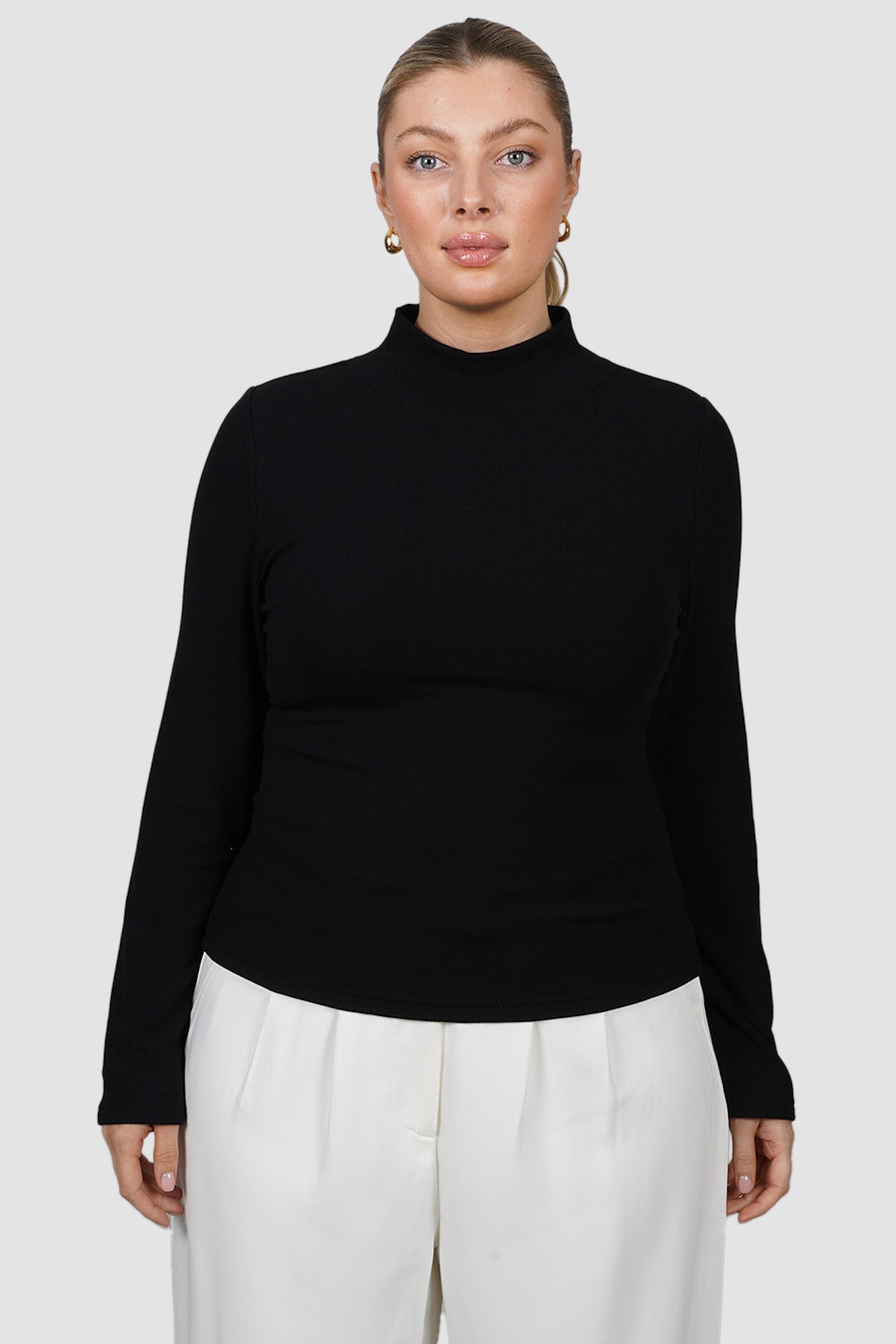 CAMILLA TOP BLACK