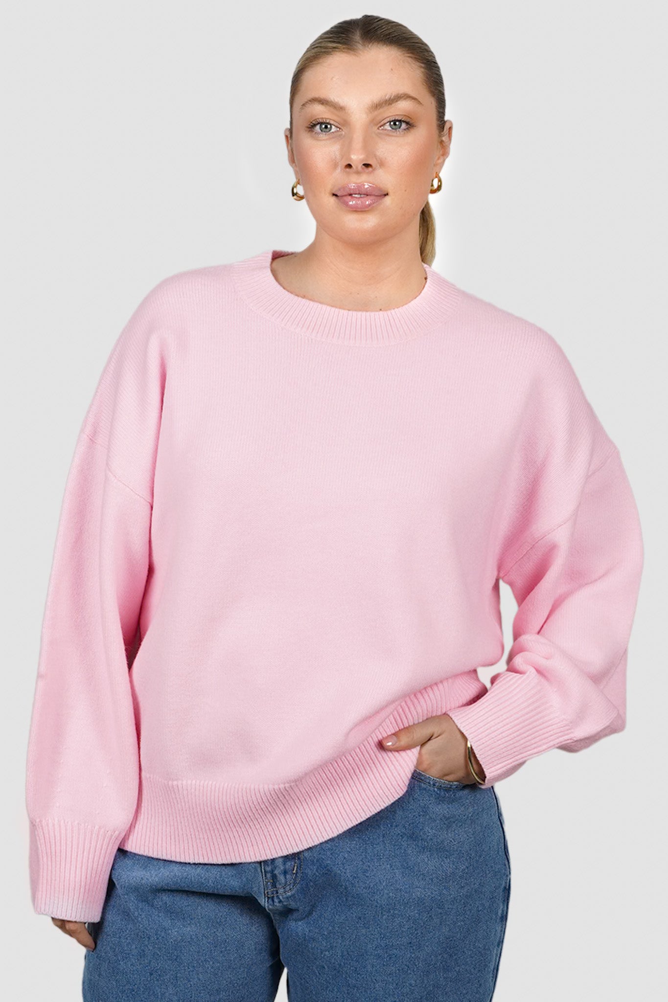 HARPER KNIT SOFT PINK