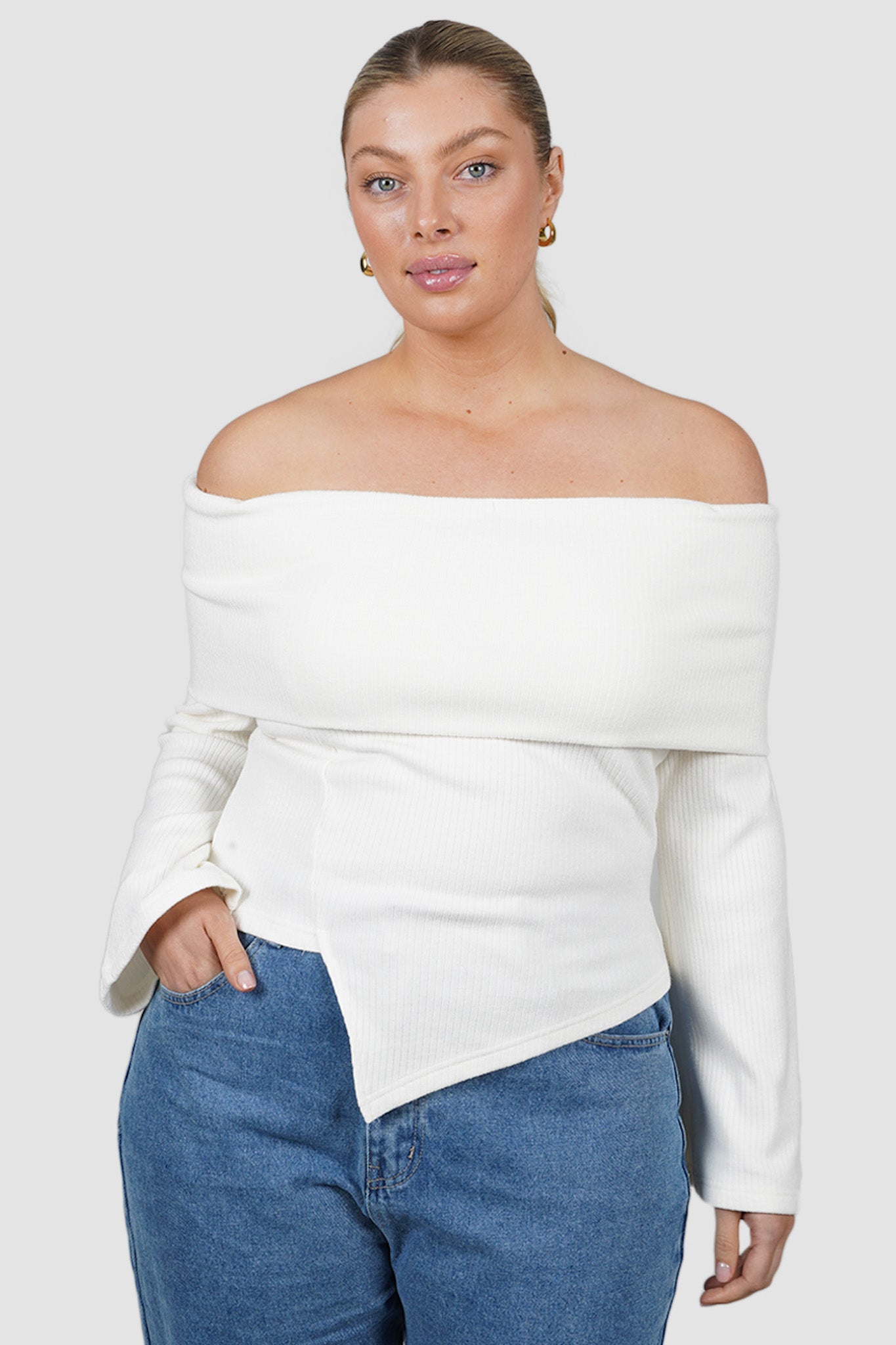 KENDALL TOP WHITE