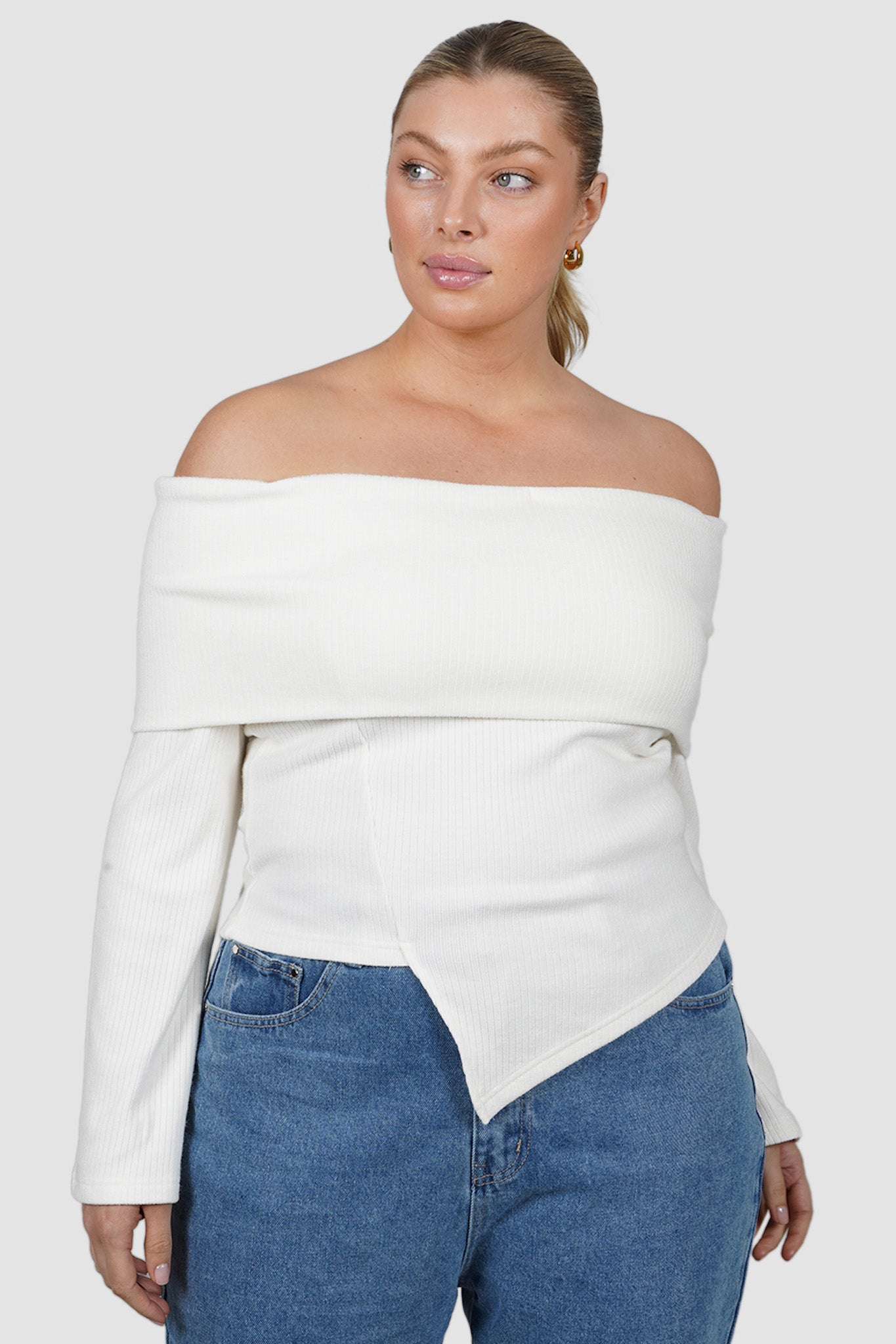 KENDALL TOP WHITE