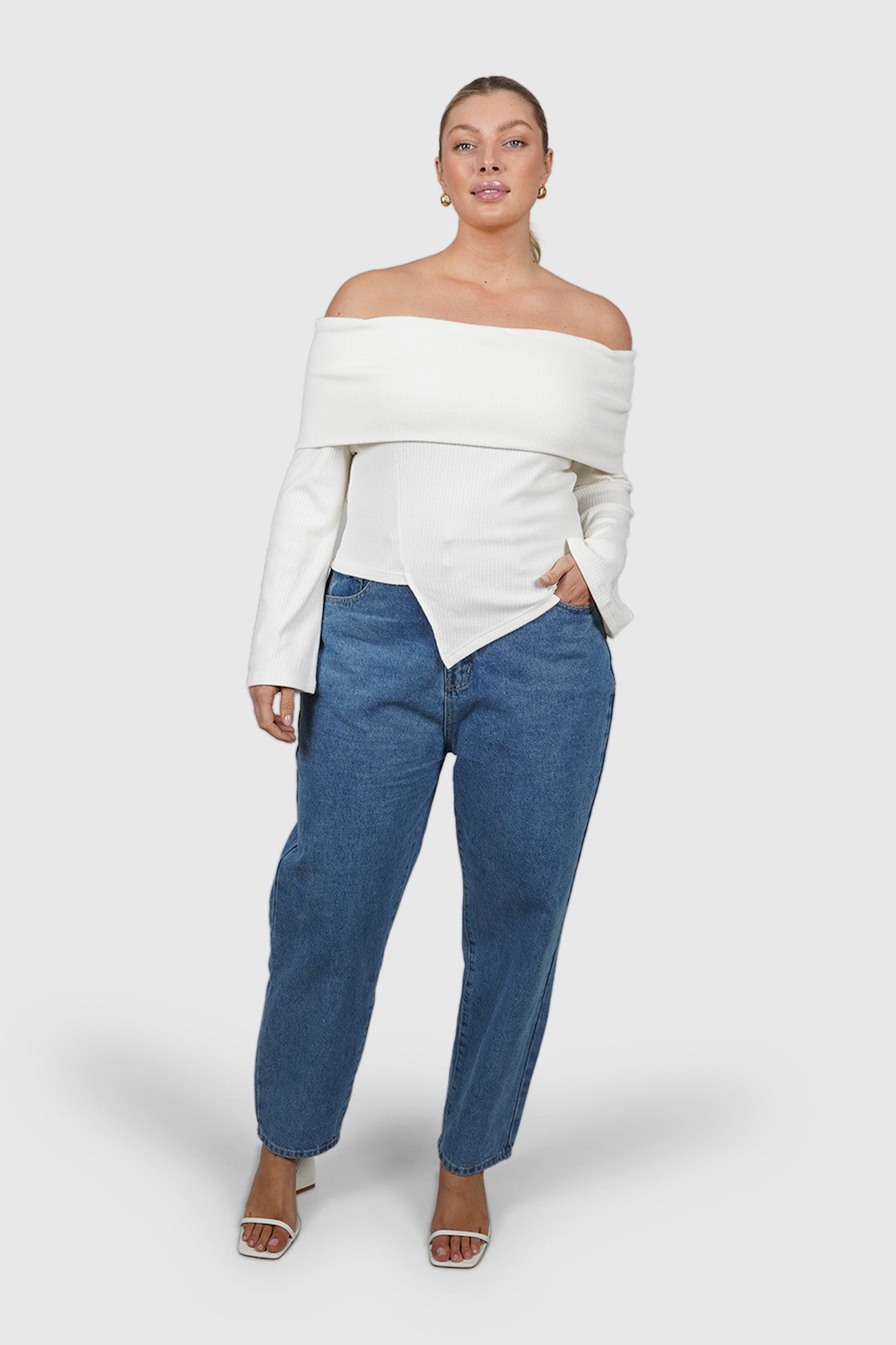 KENDALL TOP WHITE