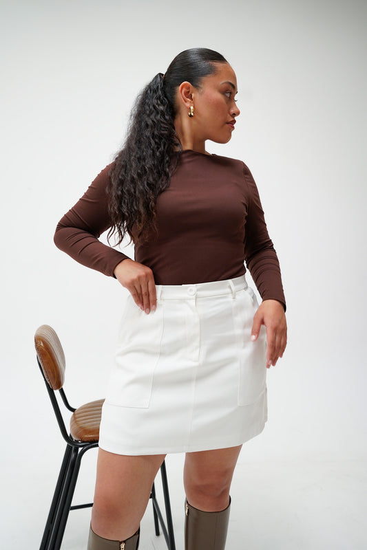 BENNETT SKIRT WHITE