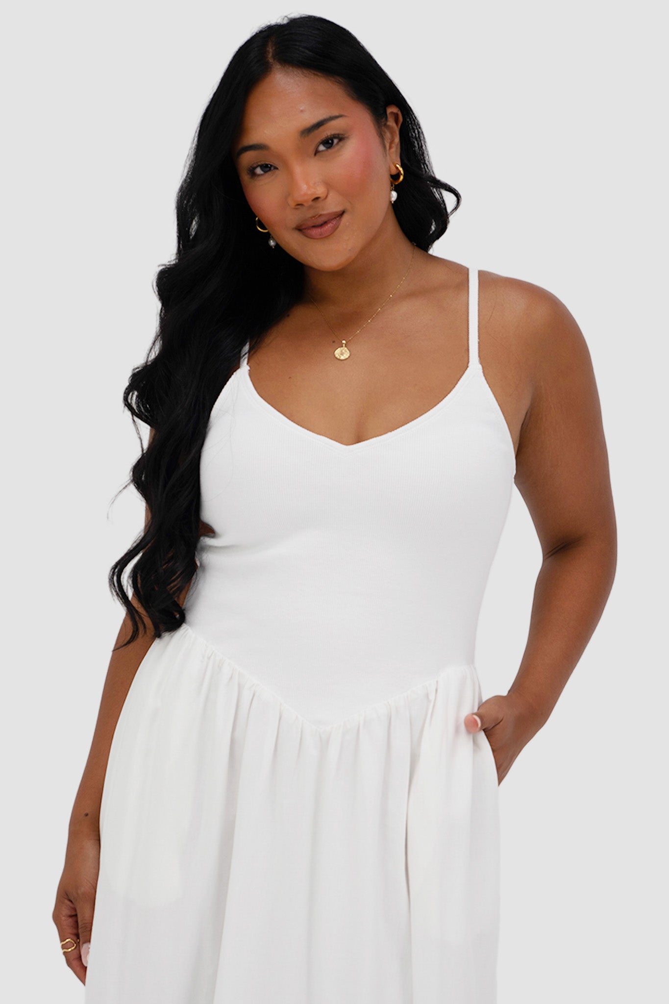 YARA DRESS WHITE