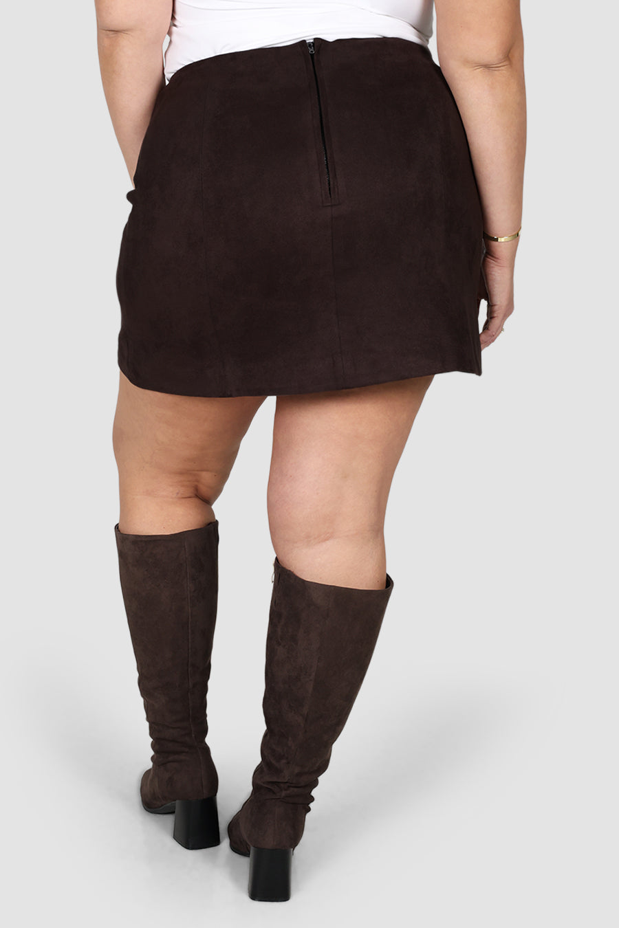 DRIFTER SKIRT MOCHA