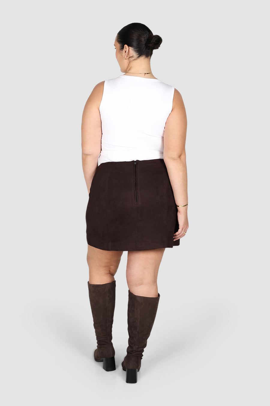 DRIFTER SKIRT MOCHA