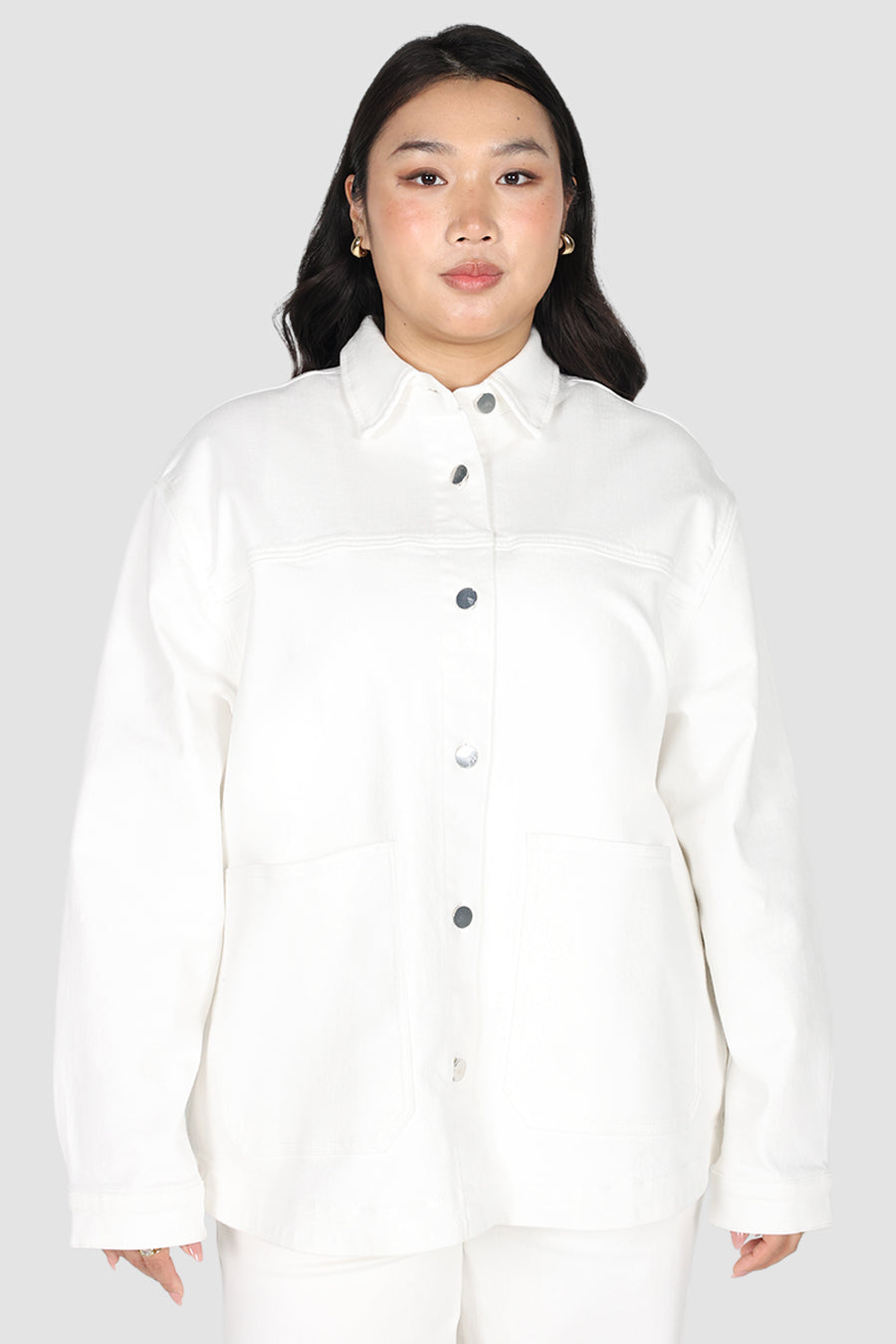HARRINGTON JACKET CHALK