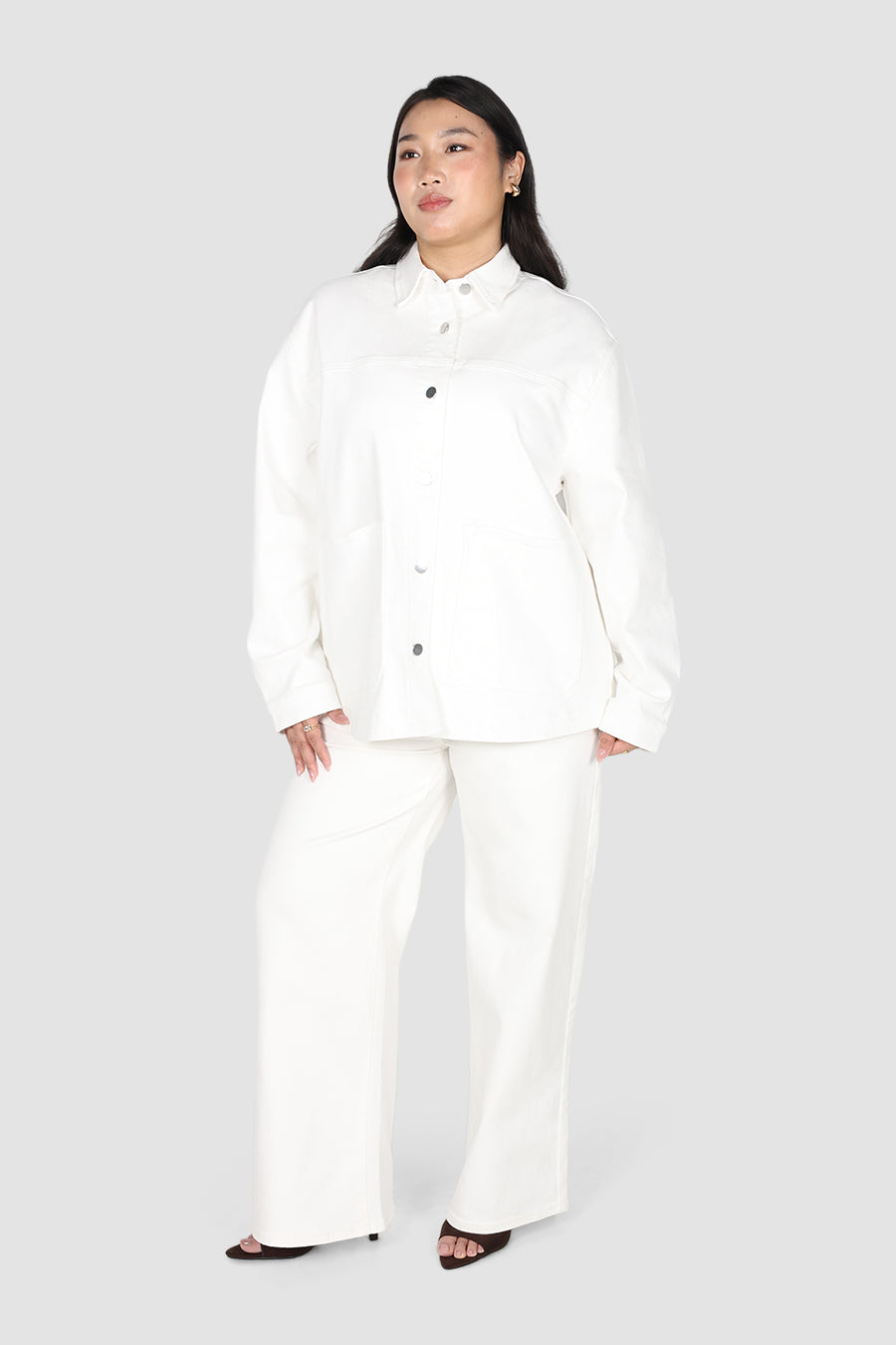 HARRINGTON JACKET CHALK