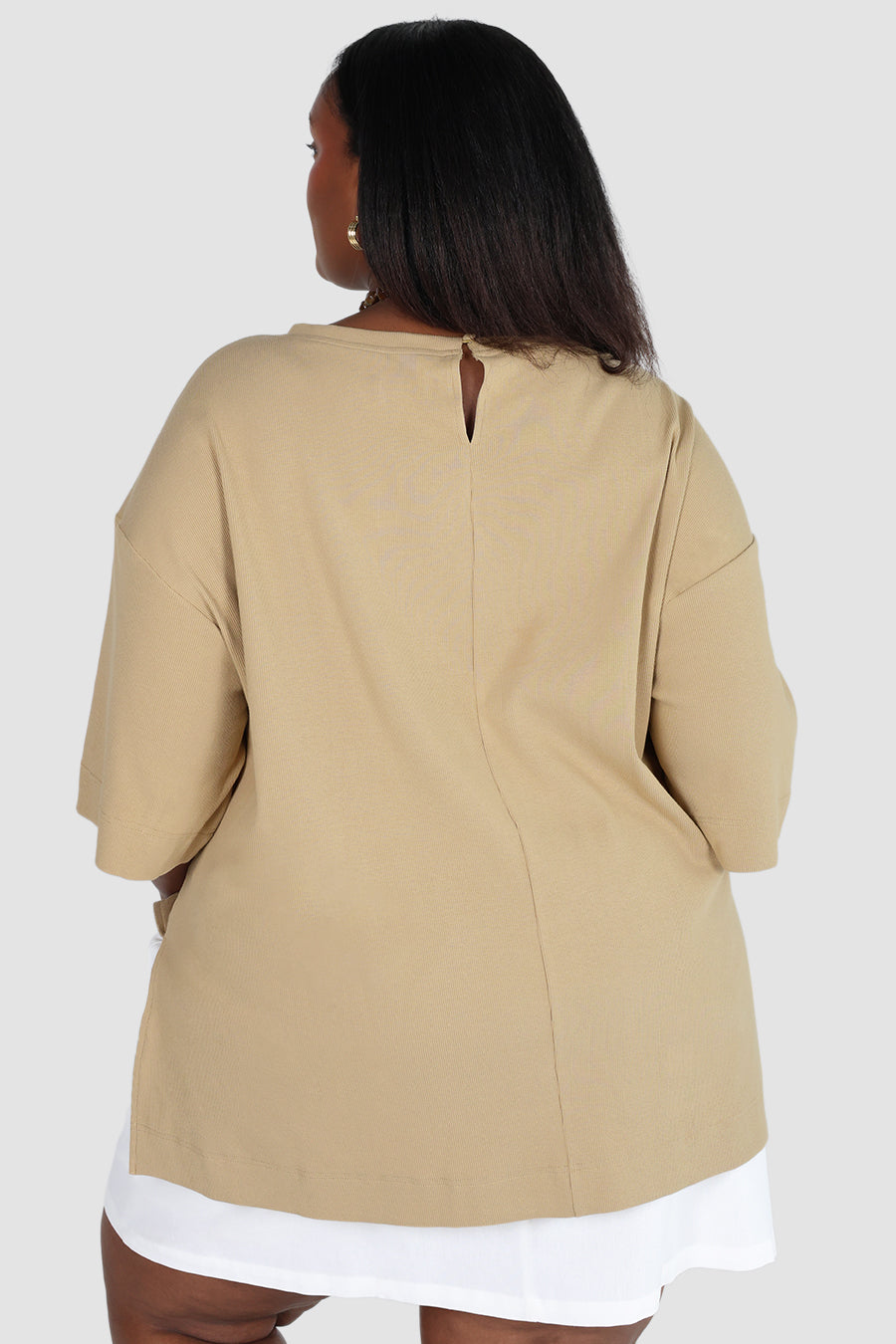 HAVEN OVERSIZED TEE NEUTRAL
