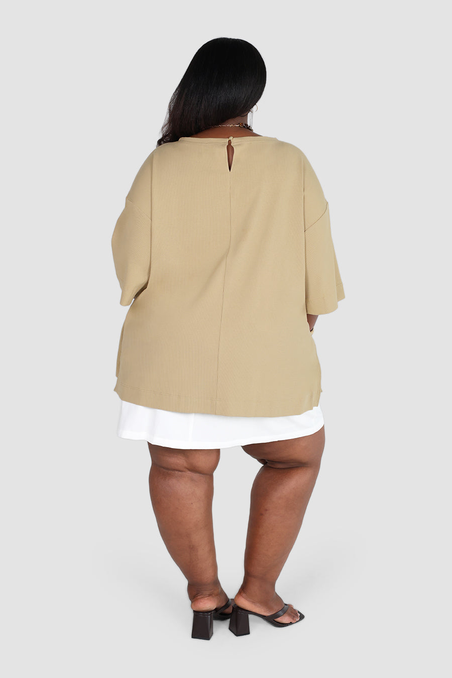 HAVEN OVERSIZED TEE NEUTRAL