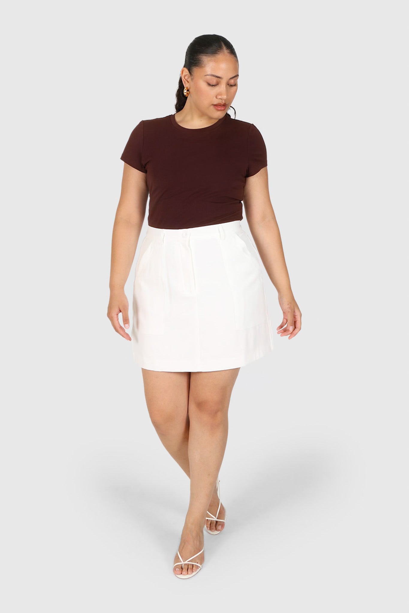 BENNETT SKIRT WHITE