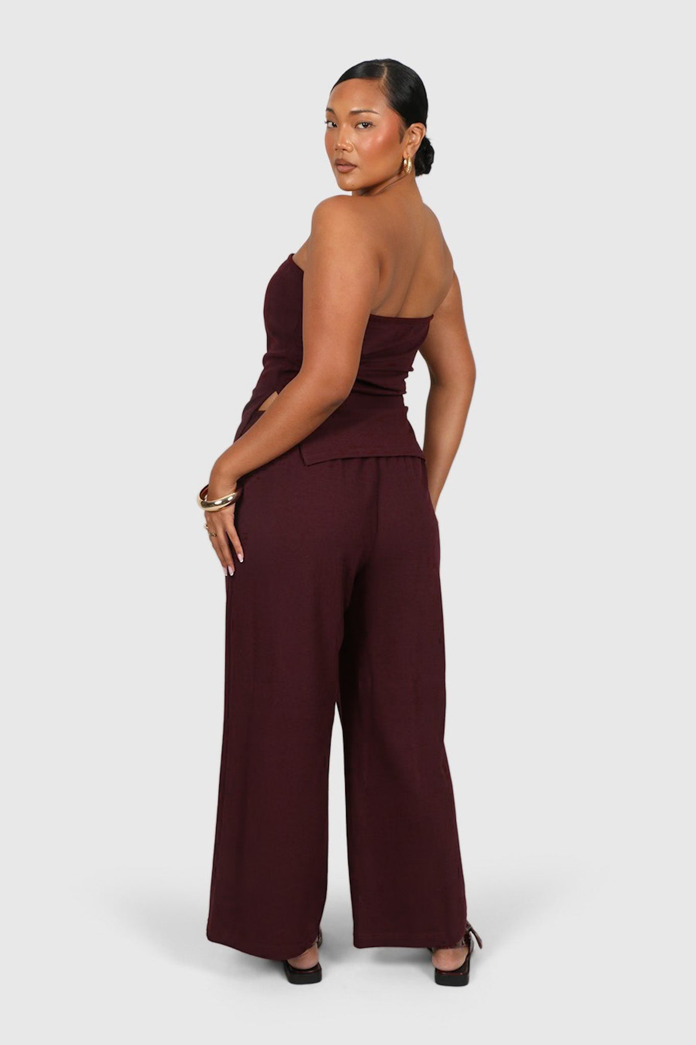 ROWAN PANTS MERLOT