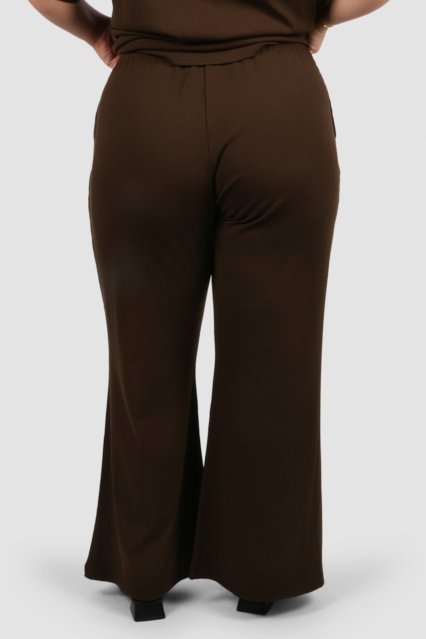 RAYLN RIB PANTS ESPRESSO