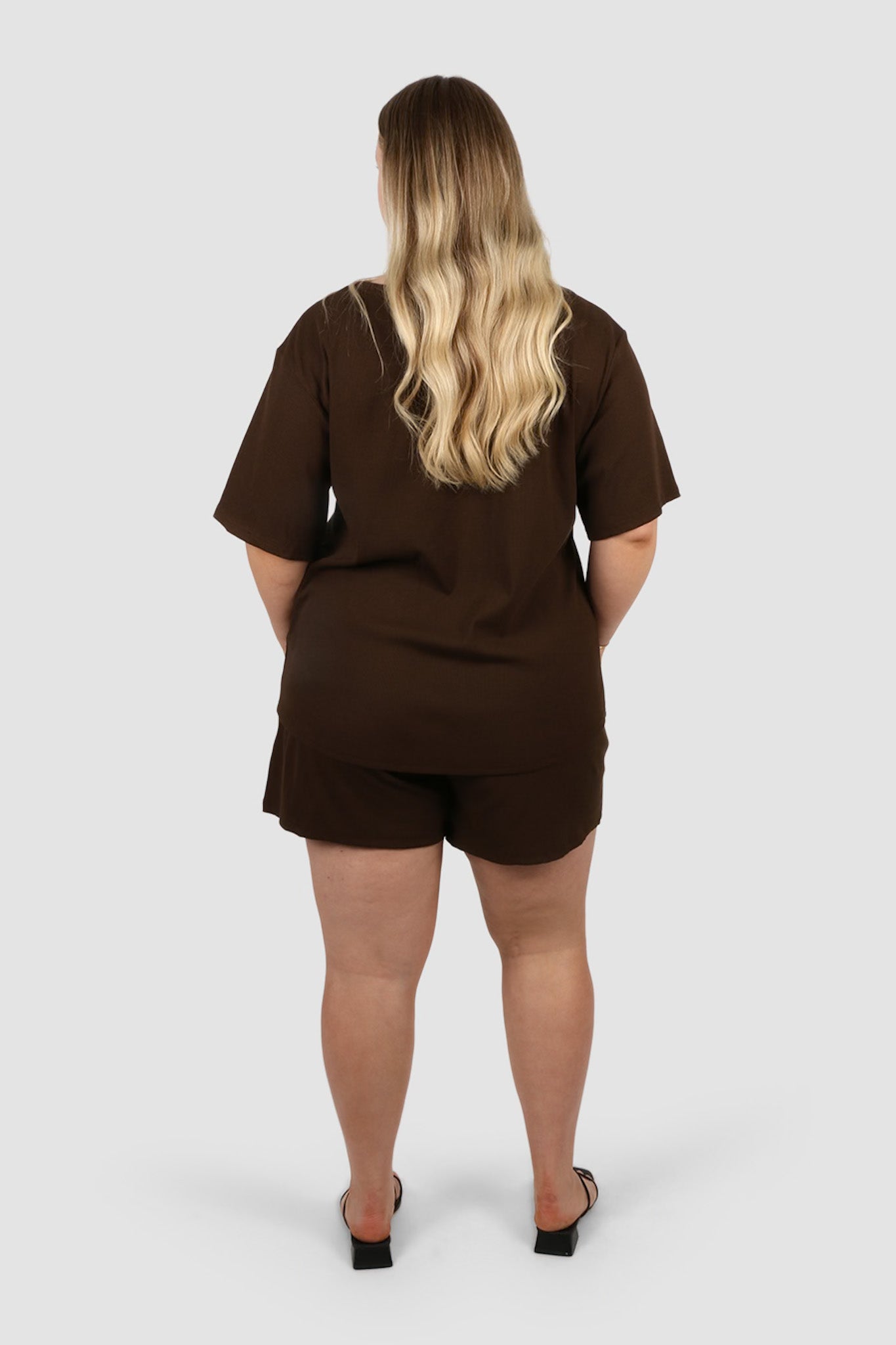 TORLA RIB SHORTS ESPRESSO