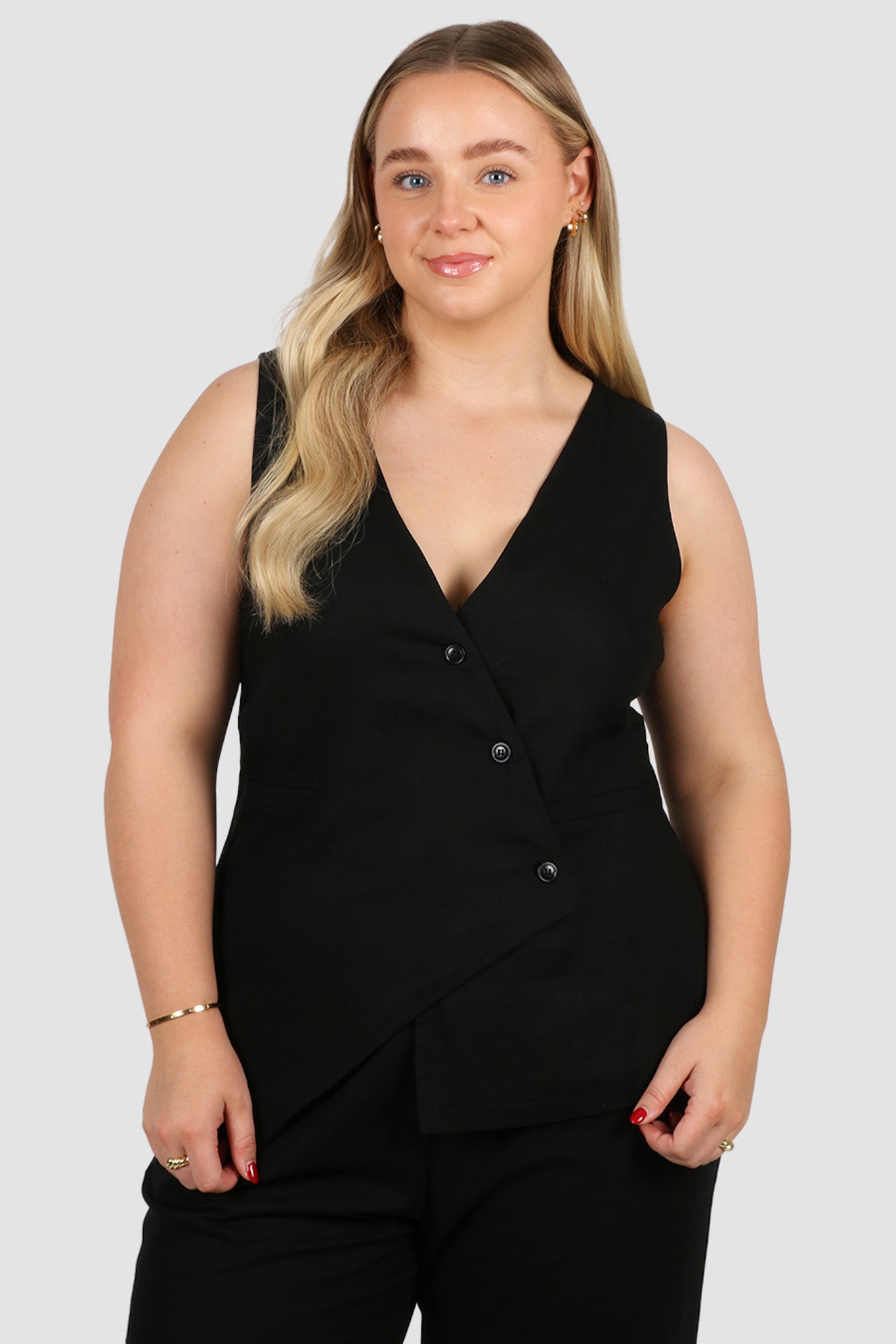 NIXIE TOP BLACK