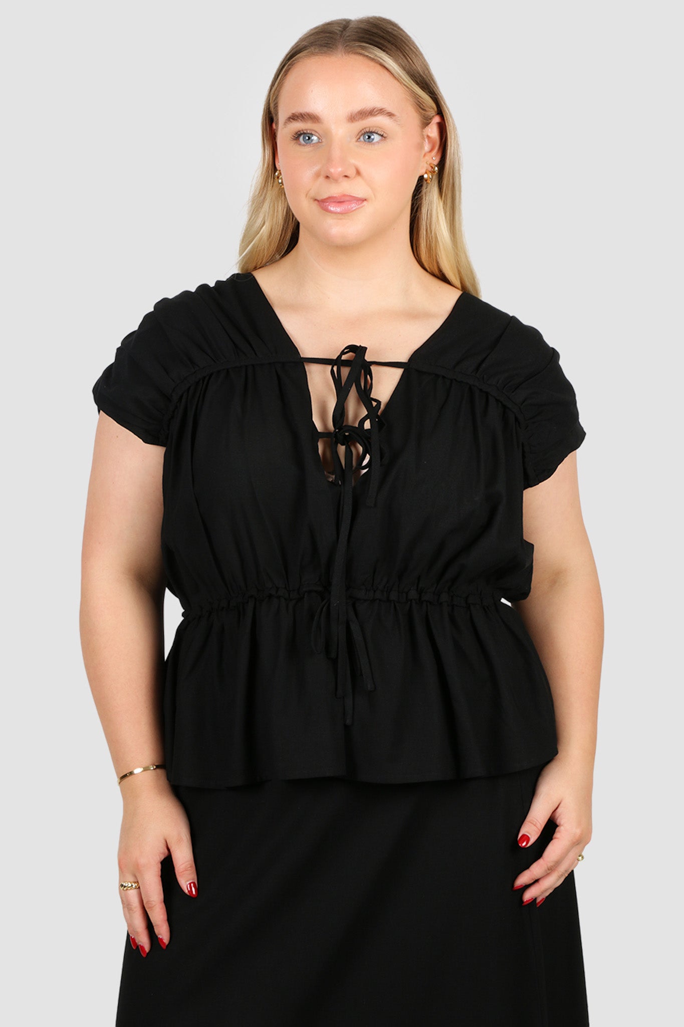 ZADIE TOP BLACK