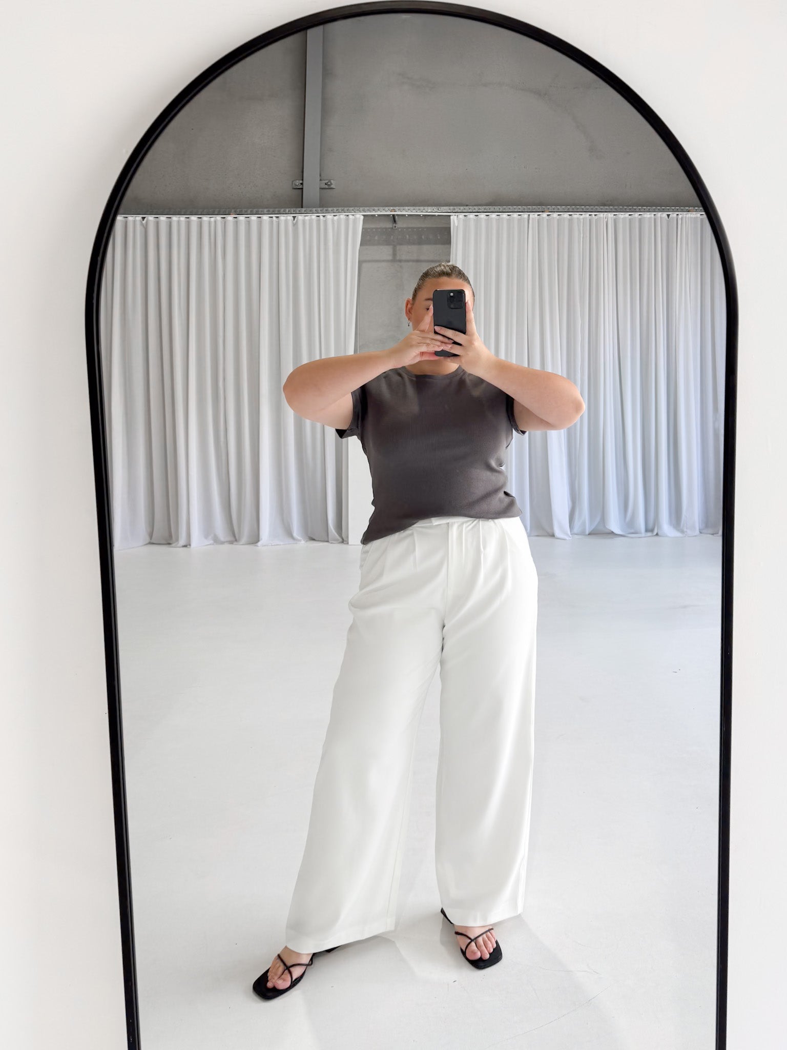 DOWNTOWN PANT WHITE