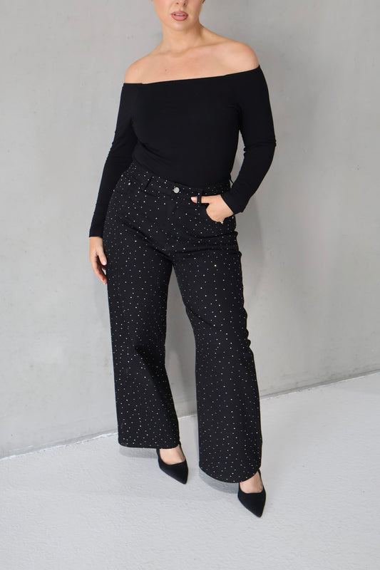 MILLER SPARKLE JEAN BLACK