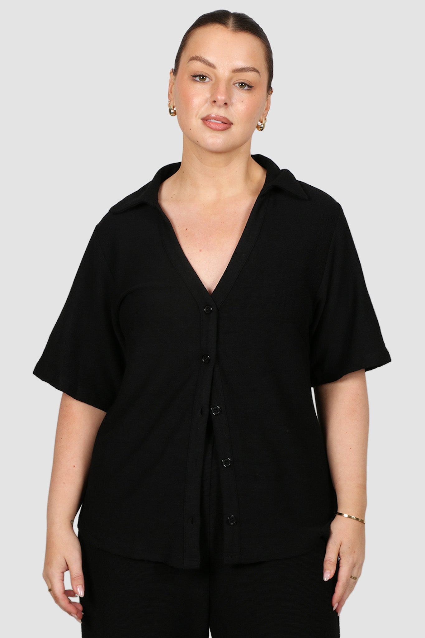 ARDEN SHIRT BLACK