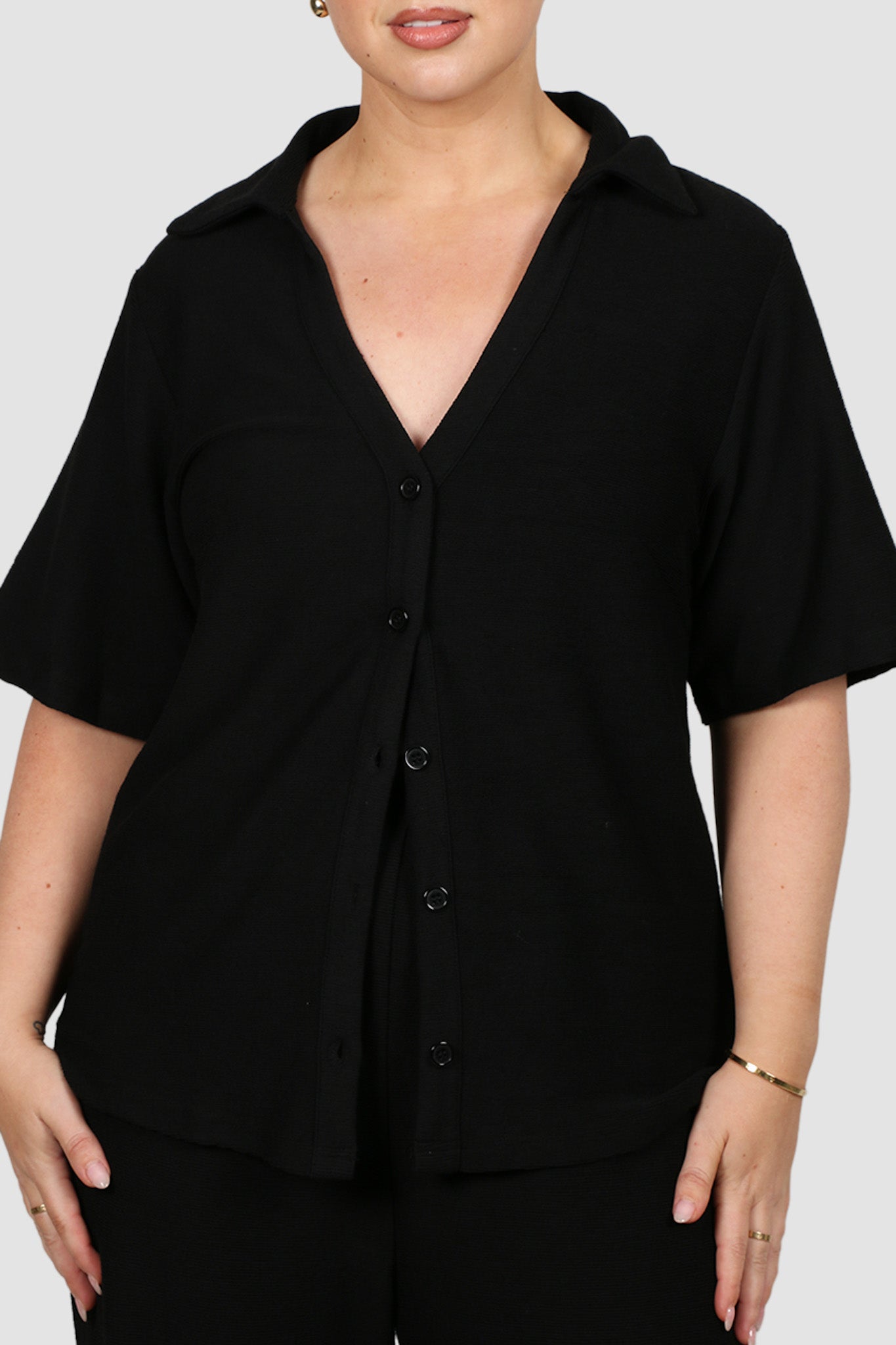 ARDEN SHIRT BLACK