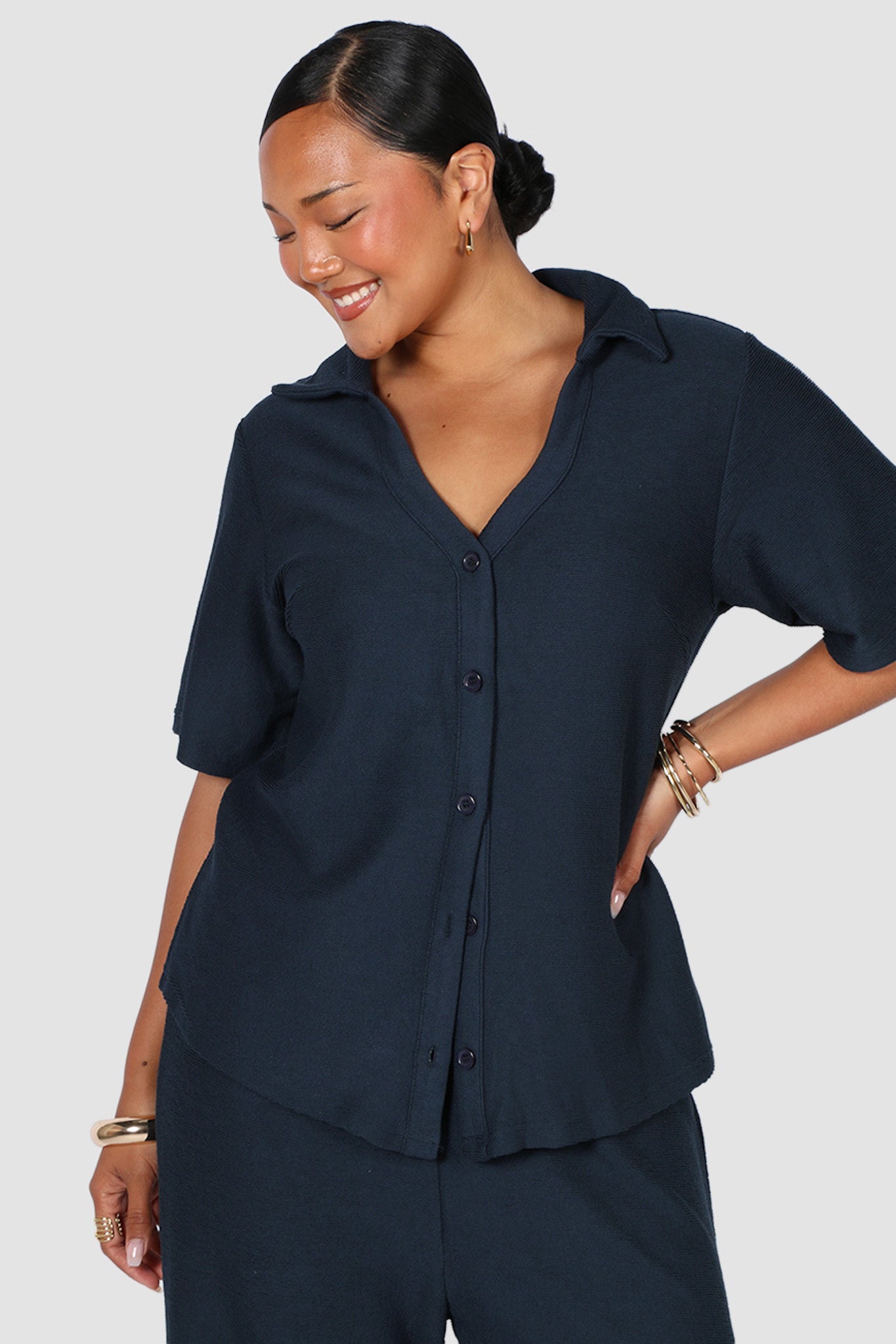 ARDEN SHIRT NAVY