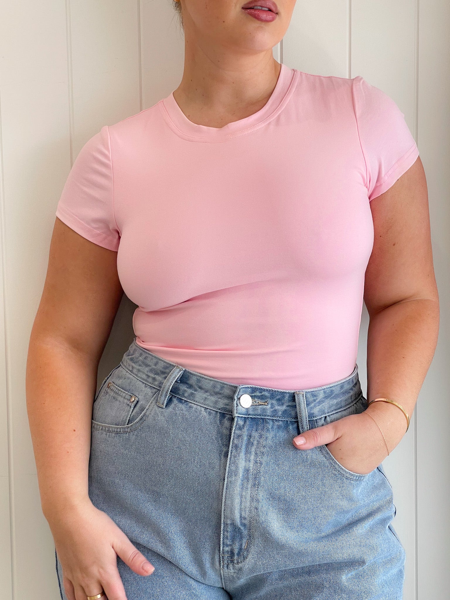 BUTTERY TEE SOFT PINK