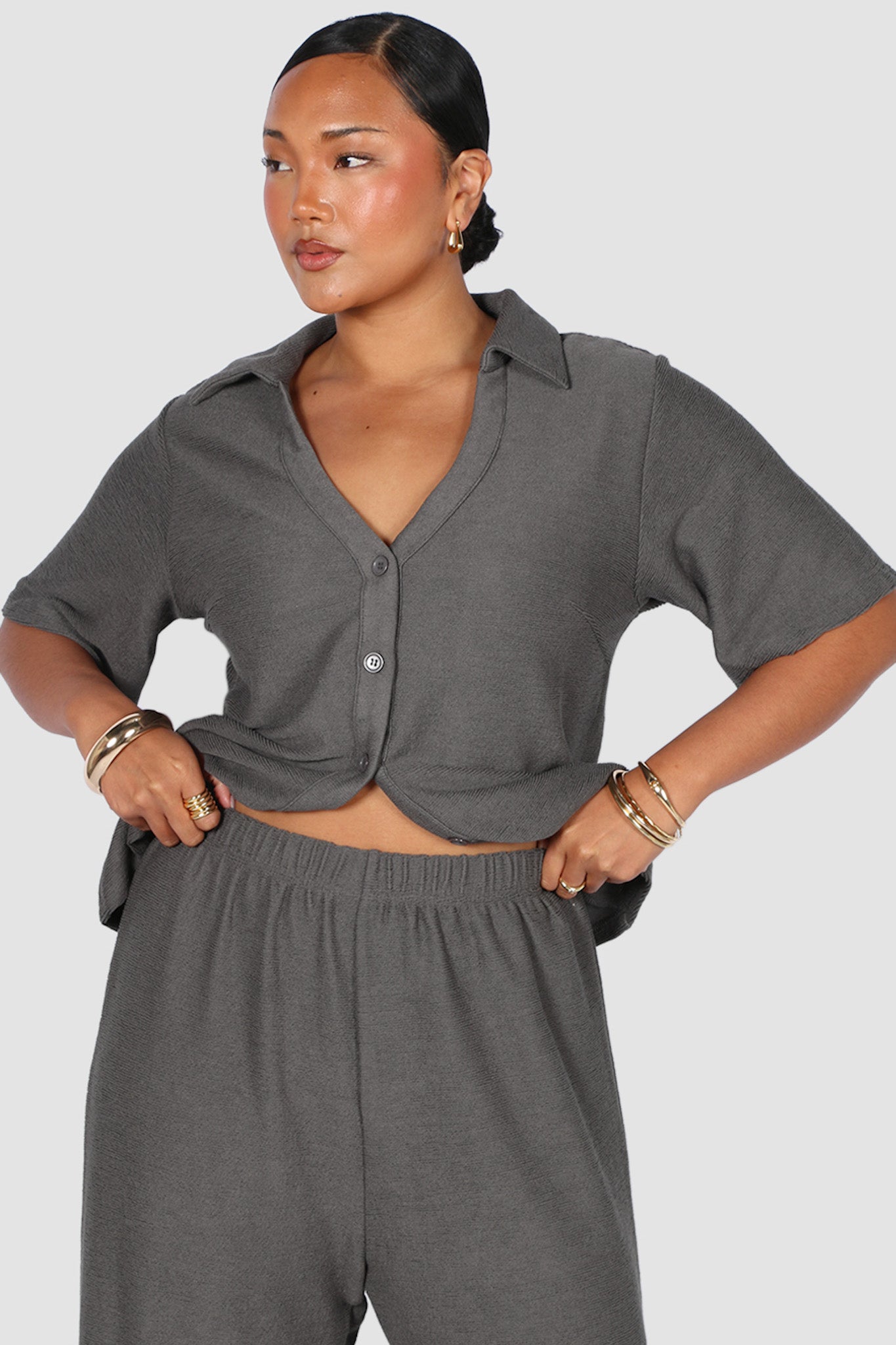 ARDEN SHIRT GREY